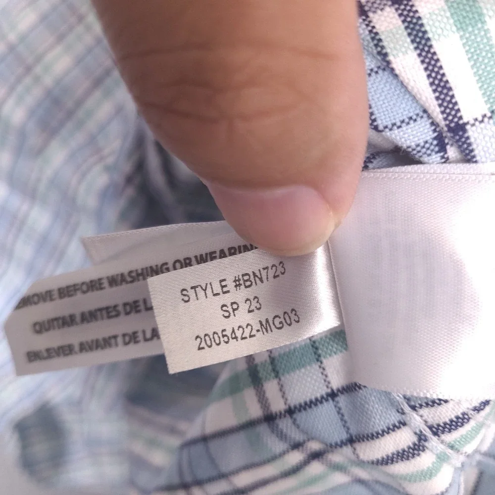J. Crew inspection notes